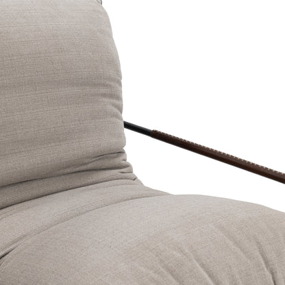 Divano in tessuto e ferro Classic Home Palermo