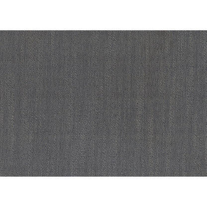 Poltrona reclinabile classica tradizionale con schienale a spinta, rivestimento in tessuto grigio, cuscino per seduta, mobili in legno massello, 1 pezzo