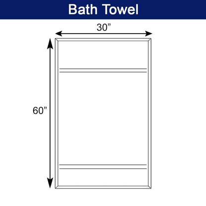 CTT Arsenal Set di 3 teli da bagno Jumbo in cotone turco al 100%