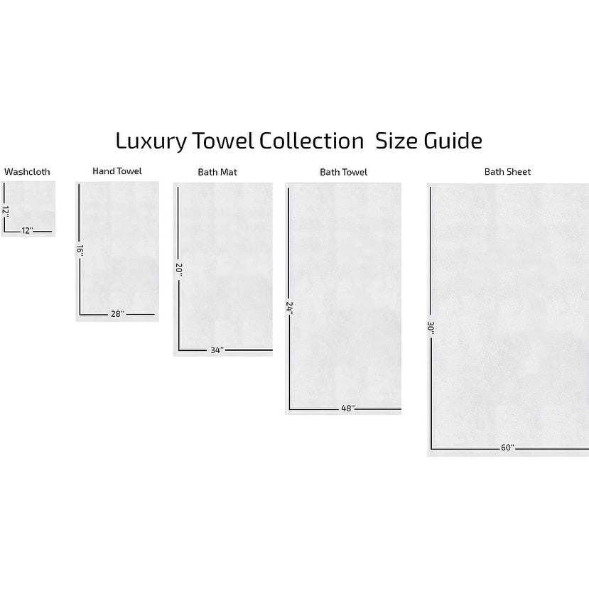 Set di asciugamani in cotone turco CTT %100 da 8 o 9 pezzi, ad asciugatura rapida e assorbente