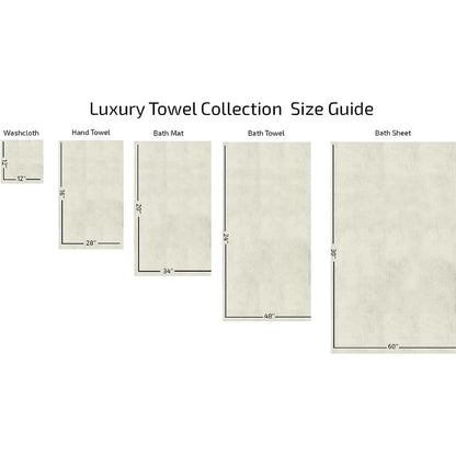 Set di asciugamani in cotone turco CTT %100 da 8 o 9 pezzi, ad asciugatura rapida e assorbente