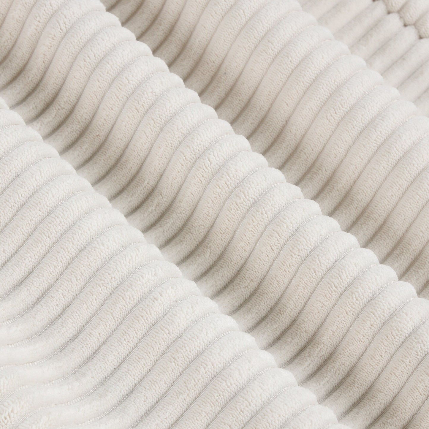 Divano componibile classico a 4 posti a forma di U con cuscini rimovibili e gambe in legno massello per soggiorno e studio