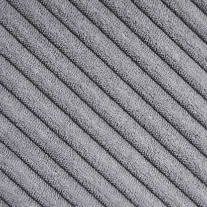 Divano componibile classico a 4 posti a forma di U con cuscini rimovibili e gambe in legno massello per soggiorno e studio