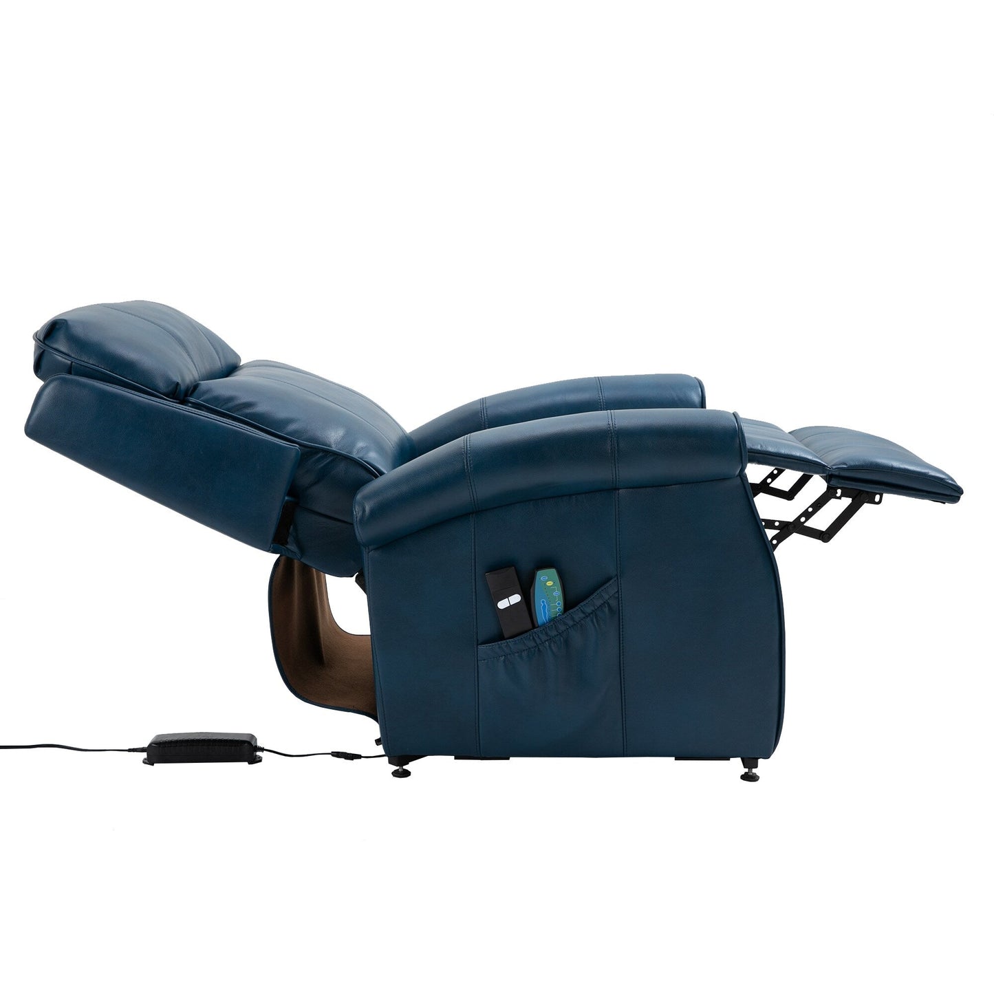 Poltrona reclinabile elettrica per anziani in similpelle Clihome con massaggio