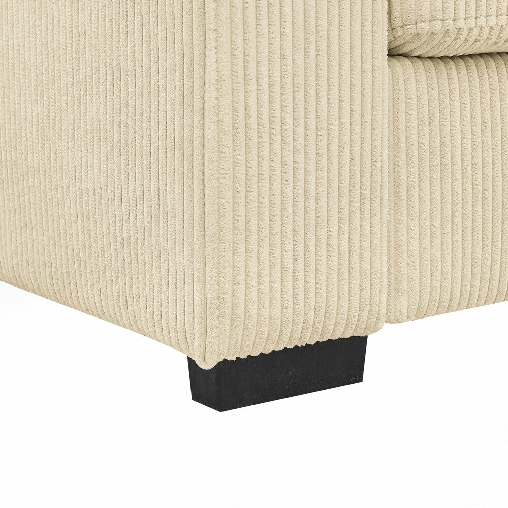 Divano in velluto a coste Coastal Haven - 2 posti