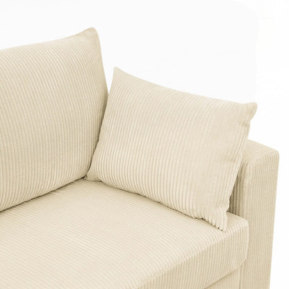 Divano in velluto a coste Coastal Haven - 2 posti