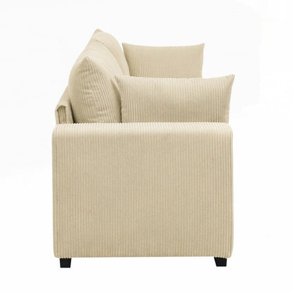 Divano in velluto a coste Coastal Haven - 2 posti