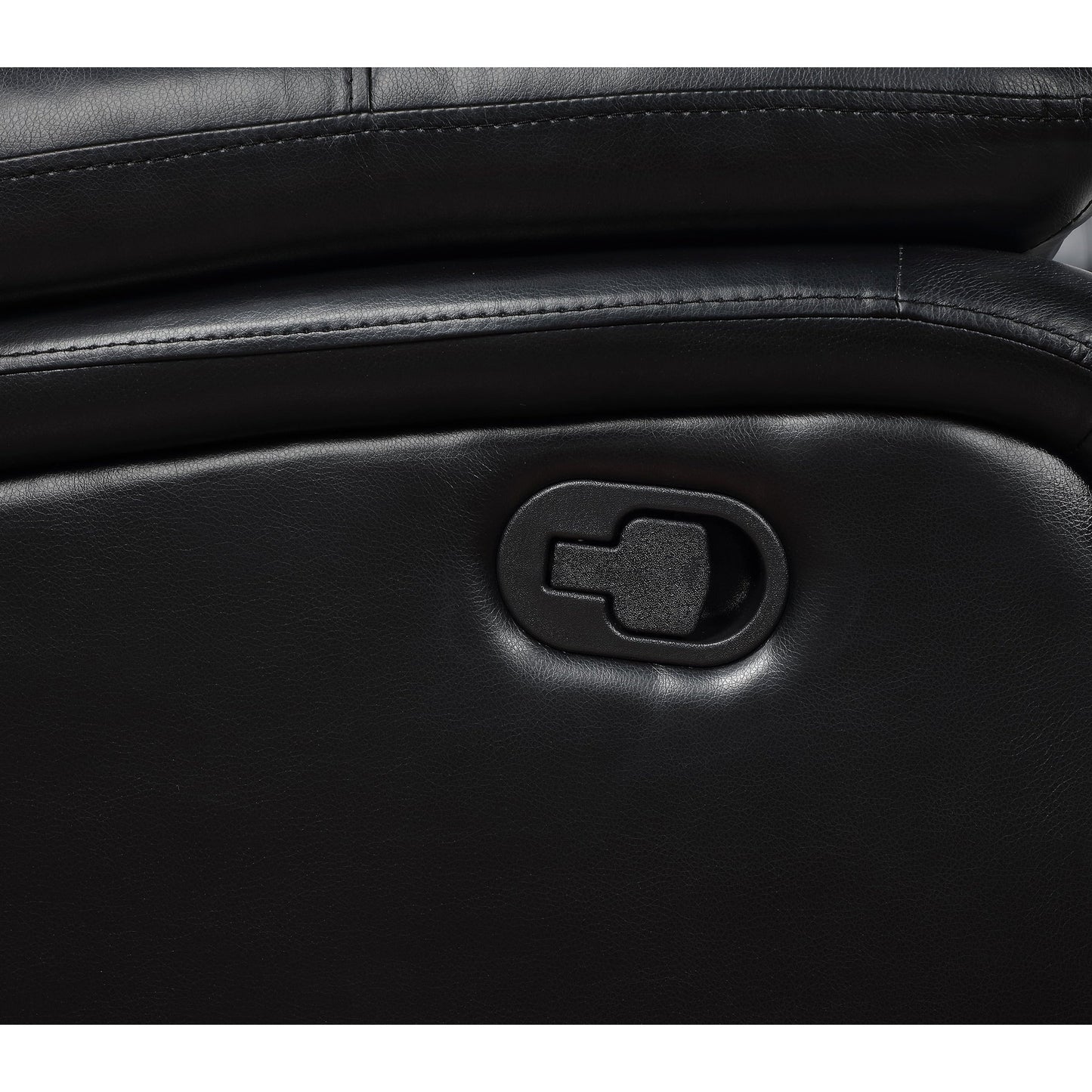 Divano reclinabile con rivestimento in similpelle Camila Transitional