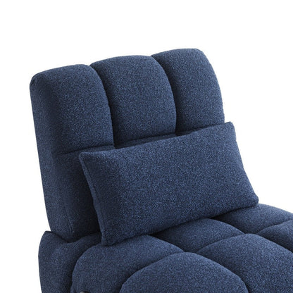 Poltrona reclinabile Cole Power Recliner girevole con supporto lombare