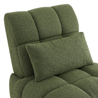 Poltrona reclinabile Cole Power Recliner girevole con supporto lombare