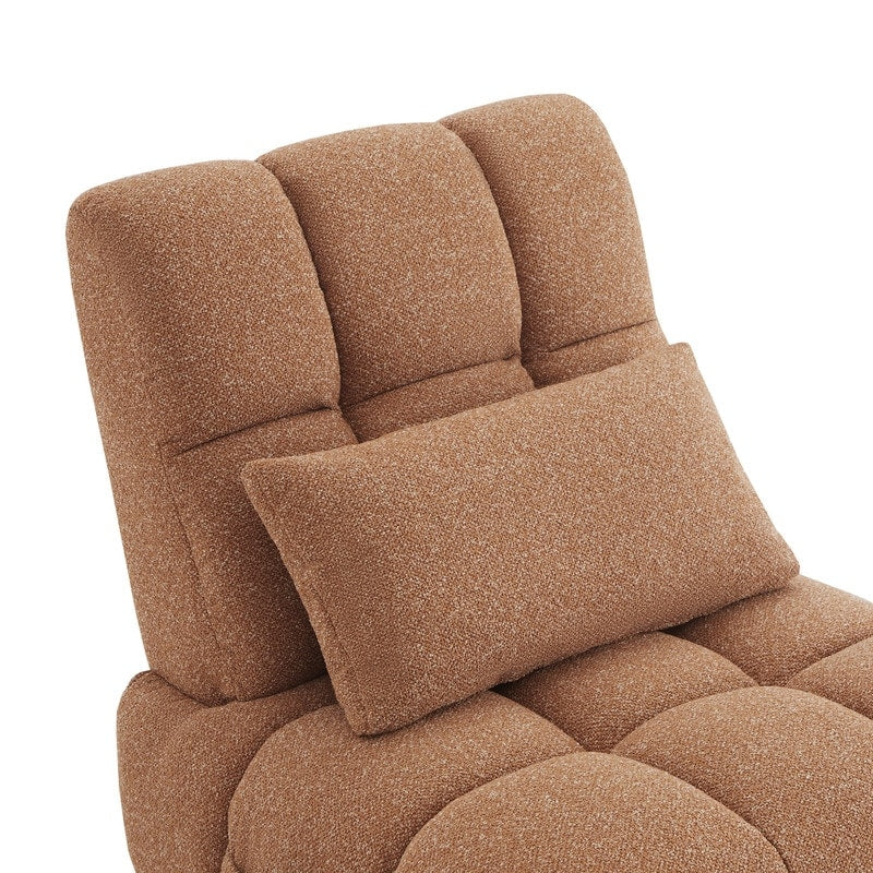 Poltrona reclinabile Cole Power Recliner girevole con supporto lombare