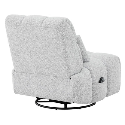 Poltrona reclinabile Cole Power Recliner girevole con supporto lombare
