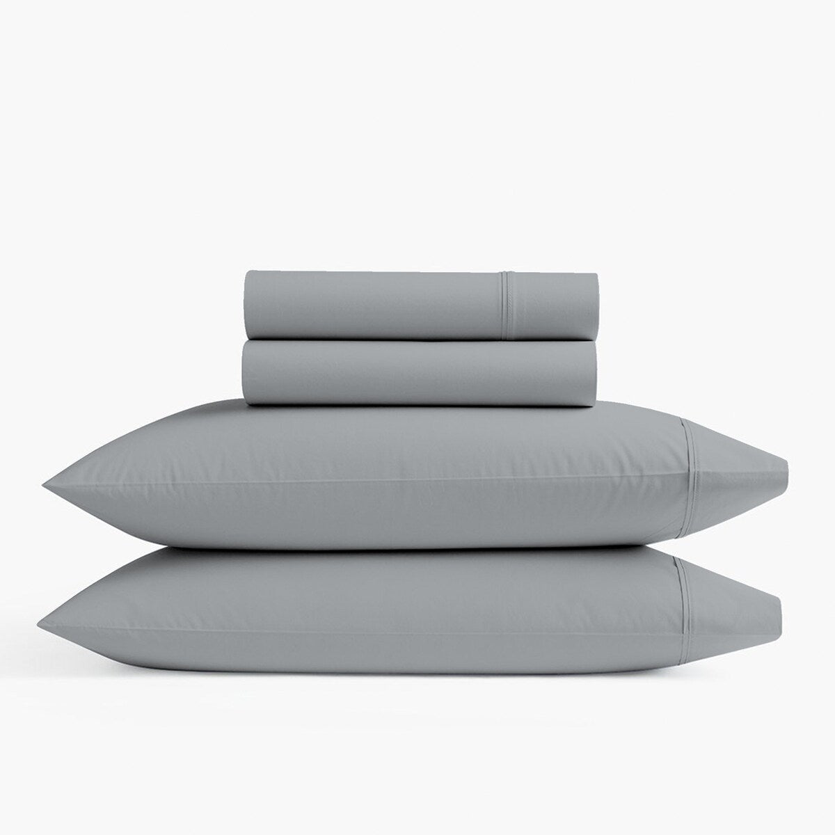 Set di lenzuola antipiega in misto cotone di lusso Color Sense 800TC