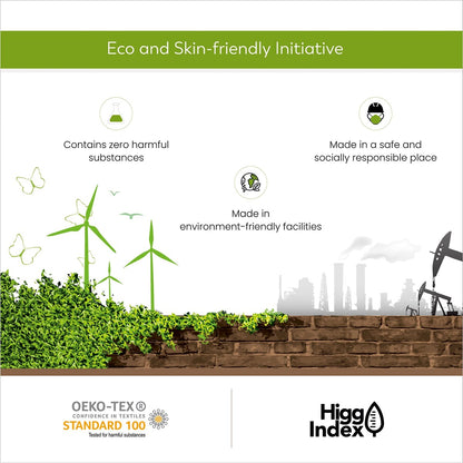 Set di lenzuola antipiega in misto cotone di lusso Color Sense 800TC