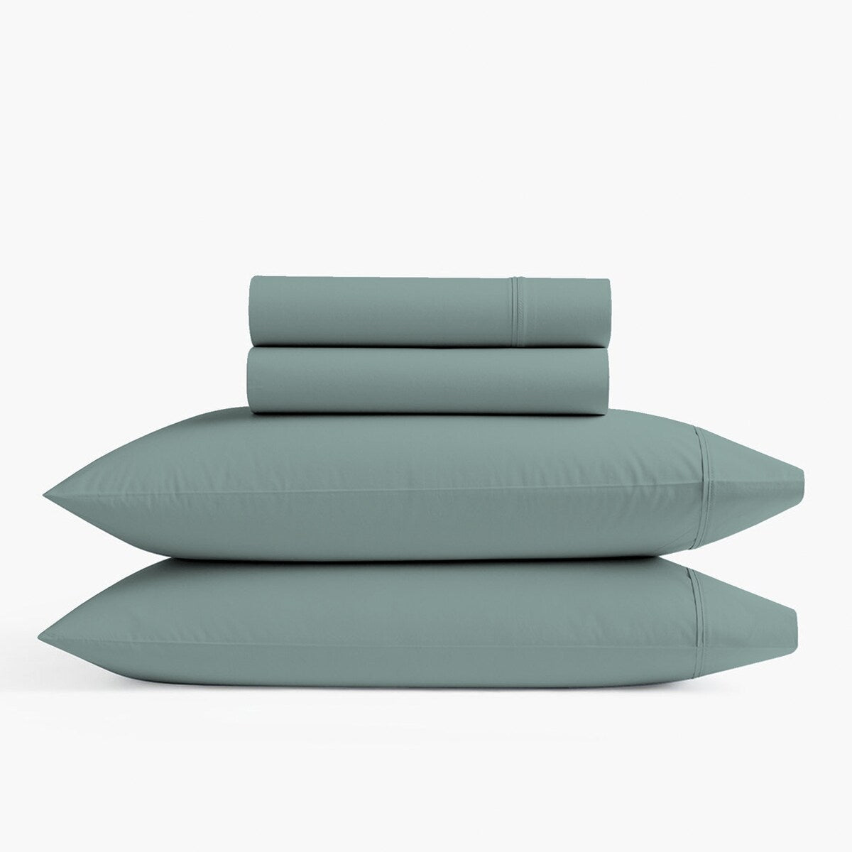 Set di lenzuola antipiega in misto cotone di lusso Color Sense 800TC