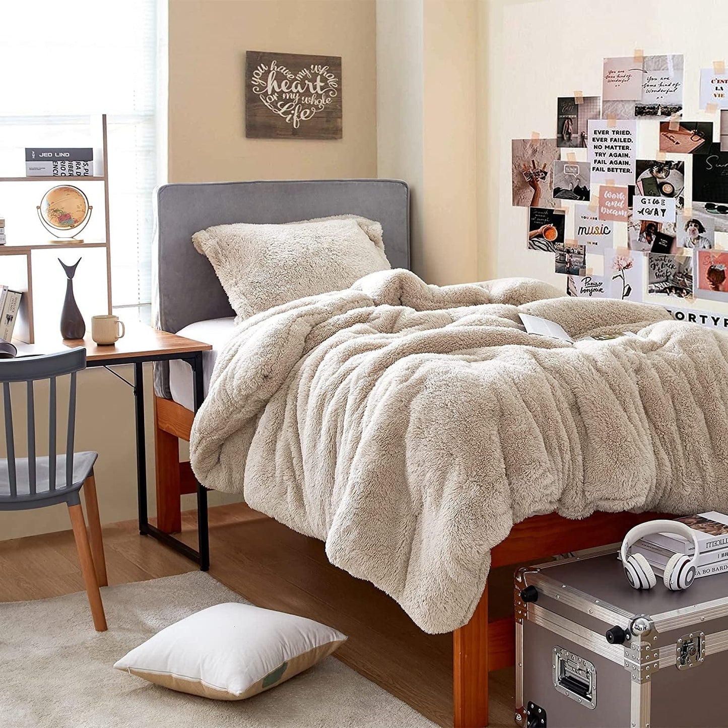 Il peluche originale - Coma Inducer® Piumino oversize - Sabbia bianca