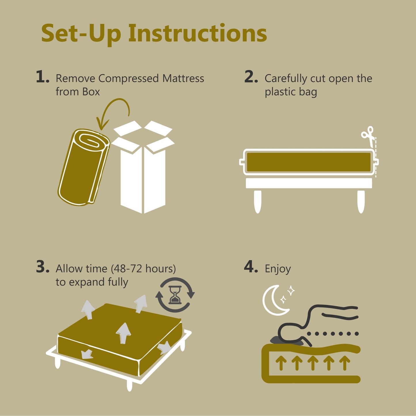 Materasso memory in gel ipoallergenico Comfiture Modern da 12 pollici di DreamMax