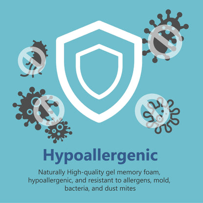 Materasso in memory foam ipoallergenico Comfiture Modern da 6 pollici di DreamMax