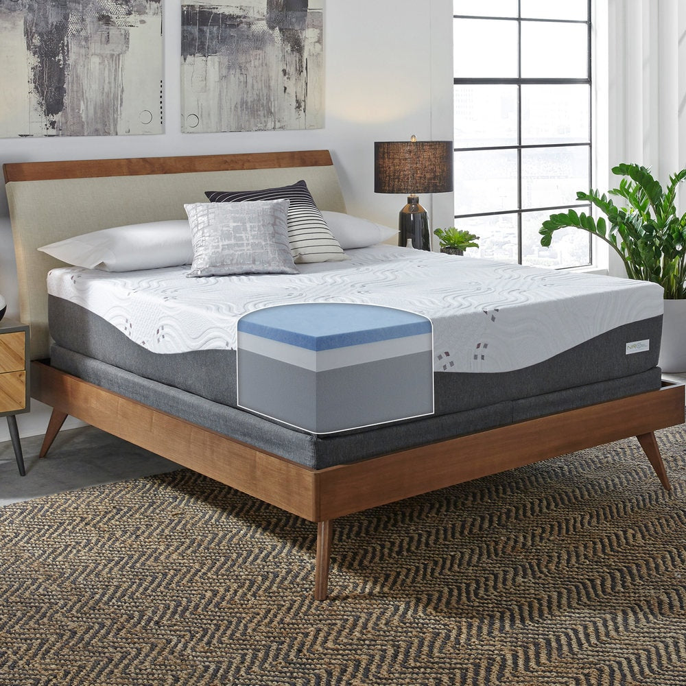 Set di materassi in memory foam ComforPedic Loft di BeautyRest da 14 pollici