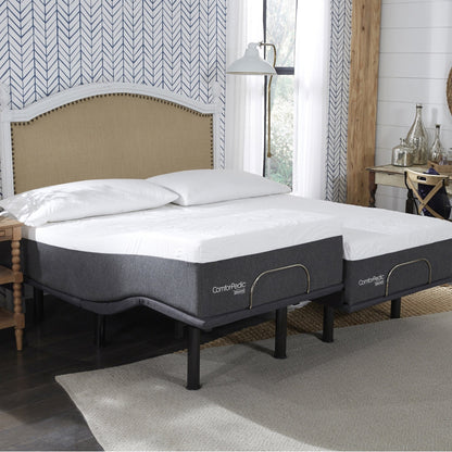 ComforPedic di BeautyRest Materasso NRGel da 12 pollici e set letto regolabile
