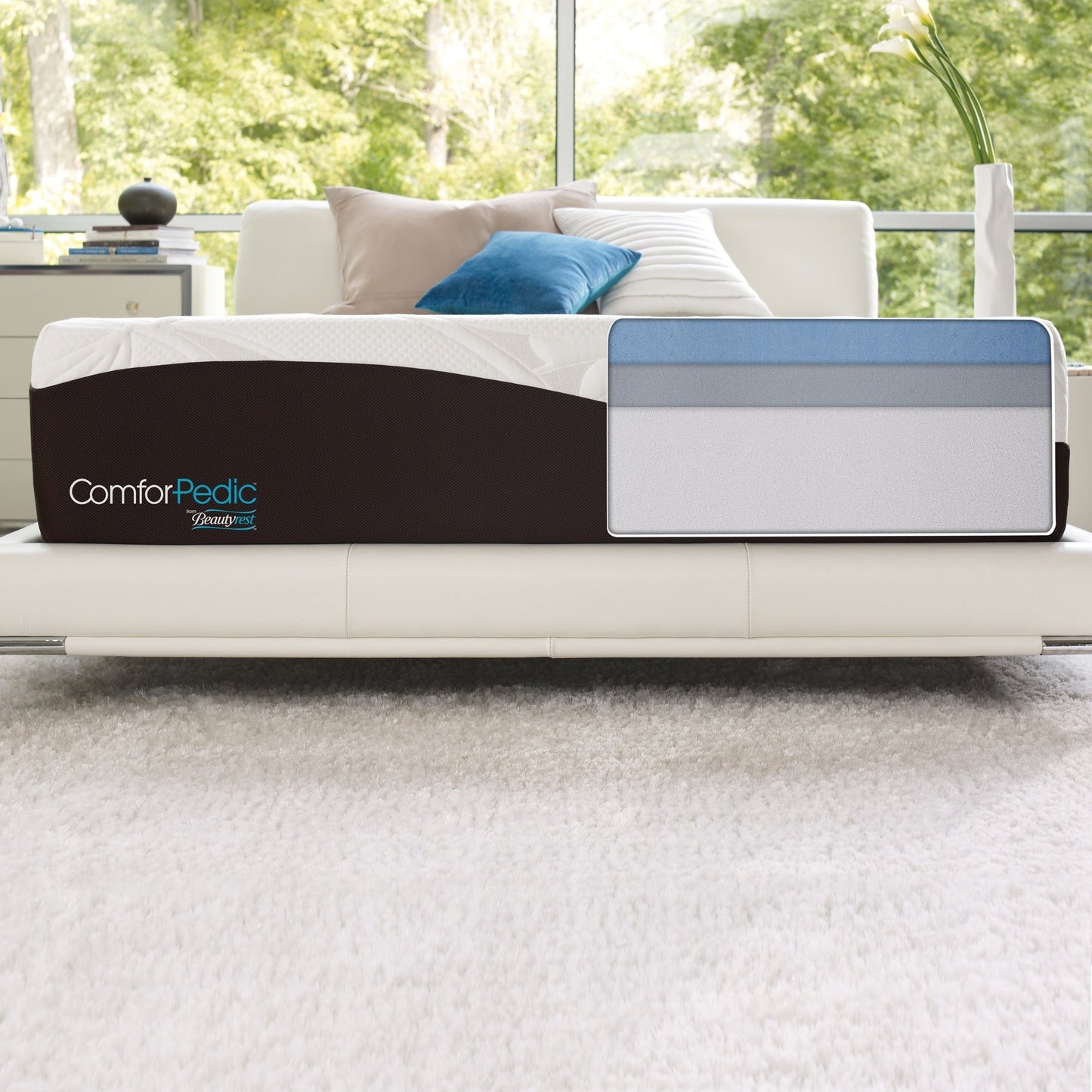 ComforPedic di Beautyrest Scegli il tuo materasso in memory foam gel da 8 pollici Comfort