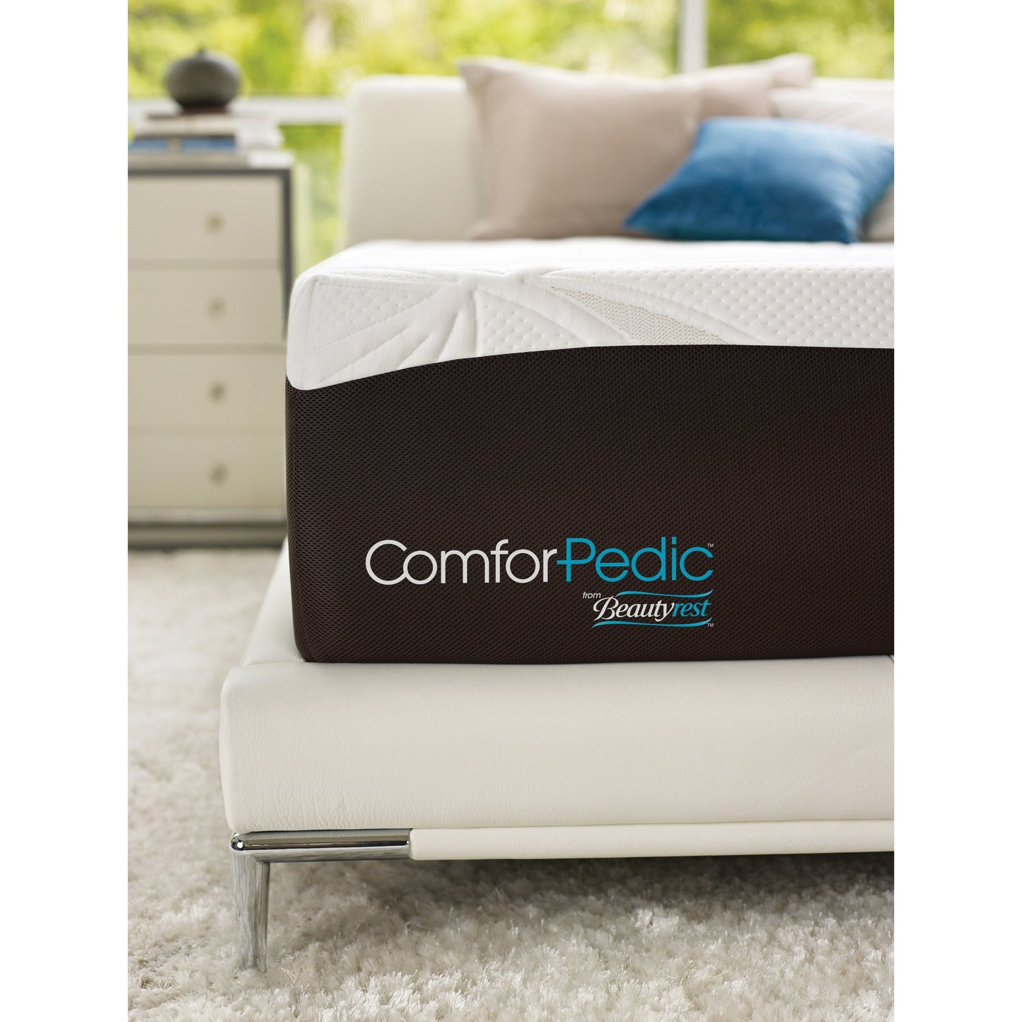 ComforPedic di Beautyrest New Life Plush Firm Materasso Set
