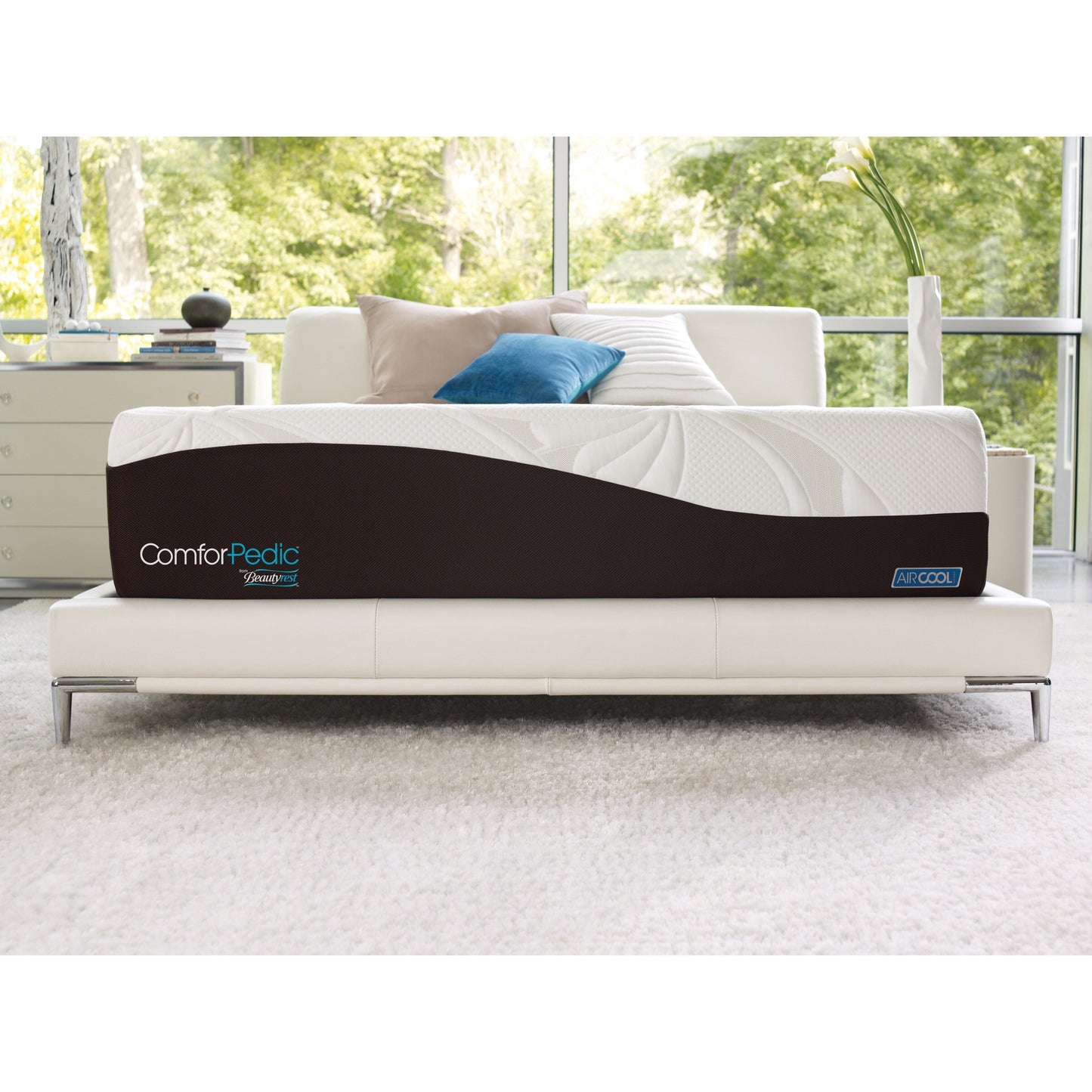 ComforPedic di Beautyrest New Life Plush Firm Materasso Set