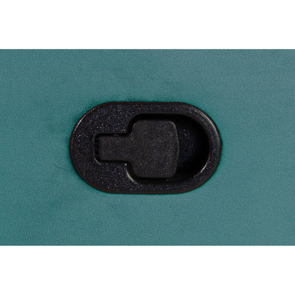 Comoda poltrona reclinabile singola con maniglia manuale e rivestimento in velluto per il massimo relax