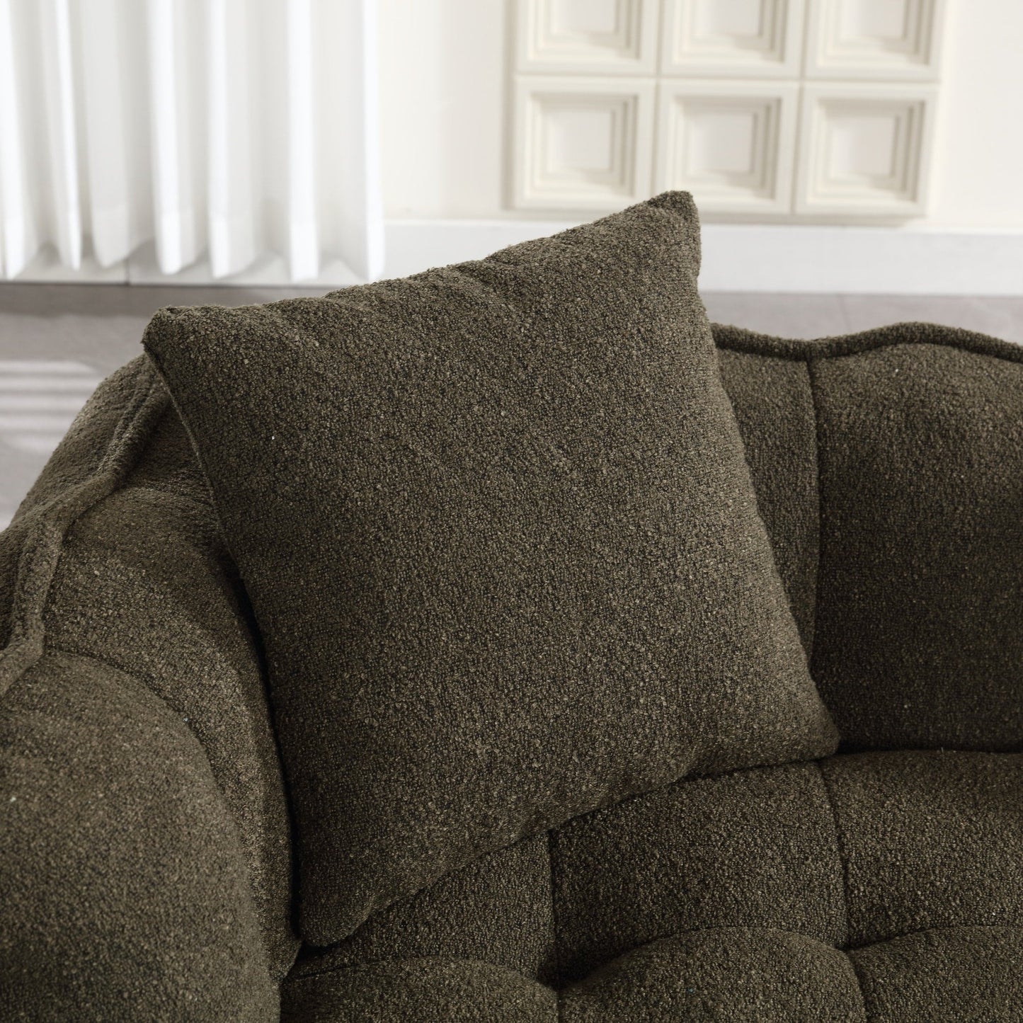 Comodo divano reclinabile quadrato