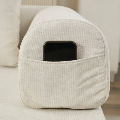 Divano letto pieghevole e trasformabile, comodo divano letto da terra, divano da terra in ciniglia con braccioli, divano da terra