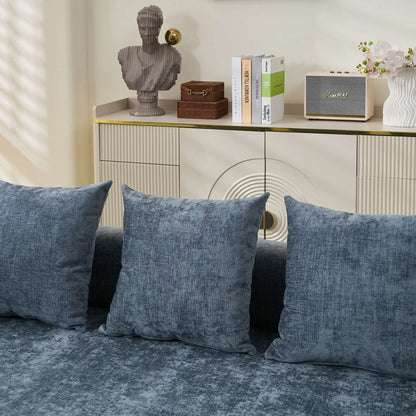 Divano letto pieghevole e trasformabile, comodo divano letto da terra, divano da terra in ciniglia con braccioli, divano da terra