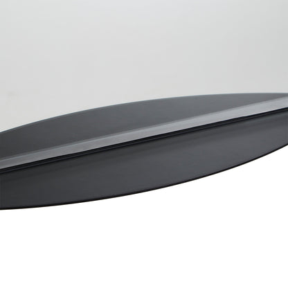 Specchio da parete ad arco in metallo Concord con mensola di iNSPIRE Q Bold