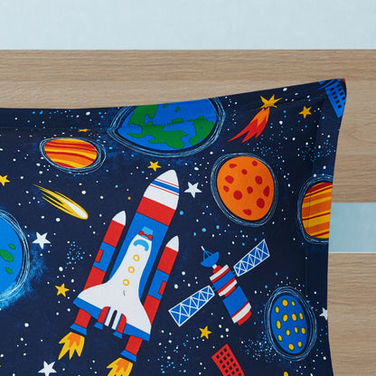 Set di piumoni Conner Outer Space di Intelligent Design Kids