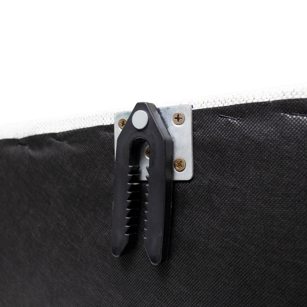 Divano componibile modulare contemporaneo senza braccioli con poltrona centrale - 36,75 P x 28,25 L x 28 A