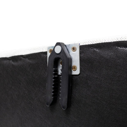 Divano componibile modulare contemporaneo senza braccioli con poltrona centrale - 36,75 P x 28,25 L x 28 A