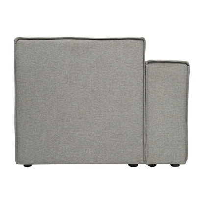 Divano componibile modulare contemporaneo con bracciolo sul lato sinistro