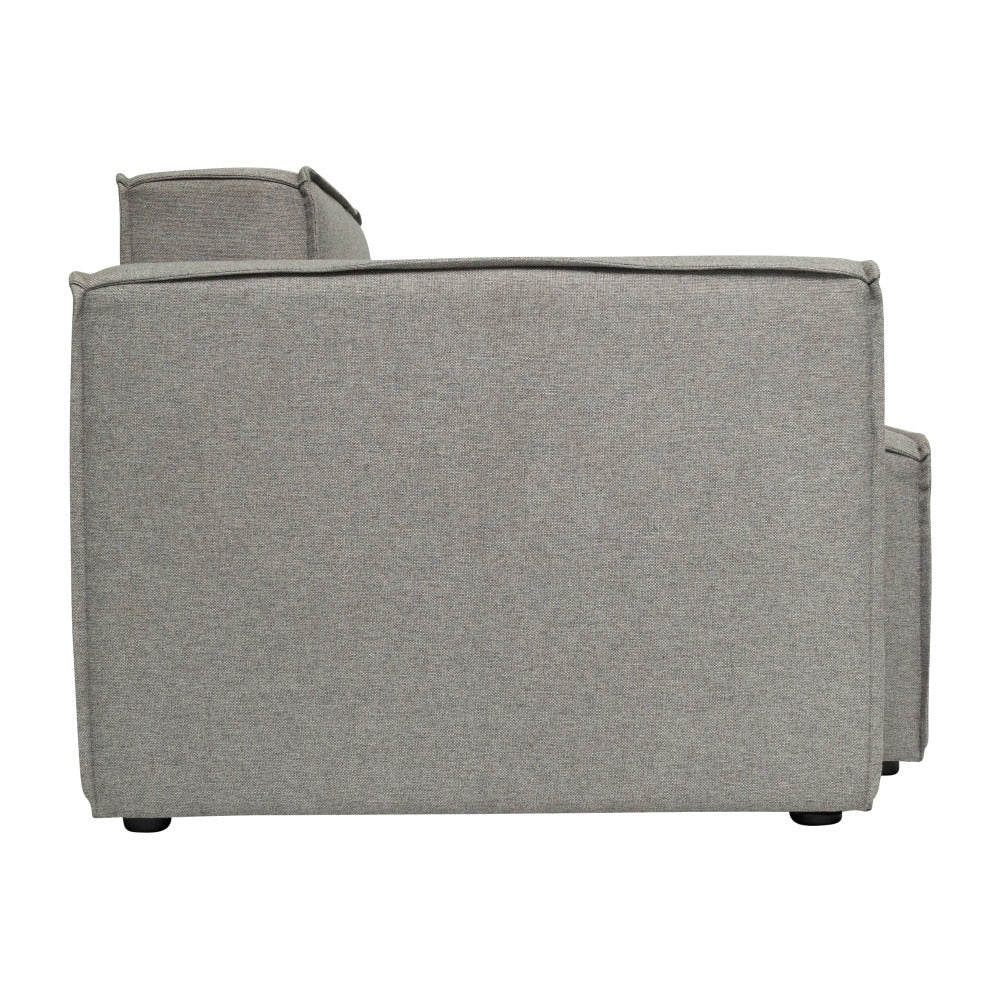 Divano componibile modulare contemporaneo con bracciolo sul lato sinistro