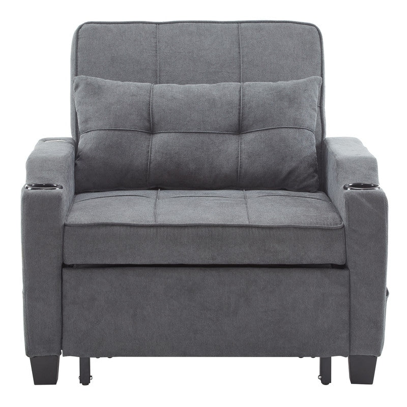 Poltrona letto, divano letto 3 in 1, poltrona reclinabile regolabile, poltrona, divano, letto, biancheria