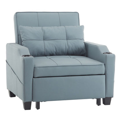 Poltrona letto, divano letto 3 in 1, poltrona reclinabile regolabile, poltrona, divano, letto, biancheria