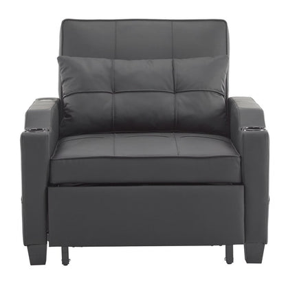 Poltrona letto, divano letto 3 in 1, poltrona reclinabile regolabile, poltrona, divano, letto, biancheria