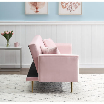 Divano letto matrimoniale pieghevole trasformabile per soggiorno