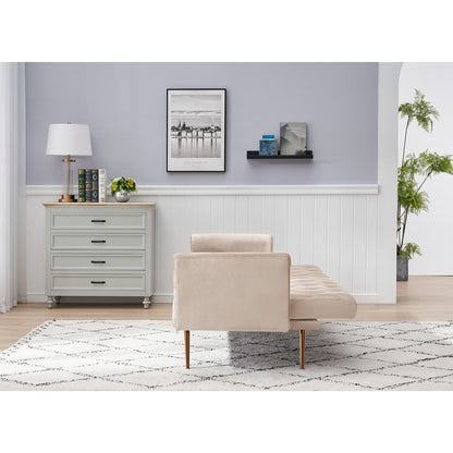 Divano letto matrimoniale pieghevole trasformabile per soggiorno