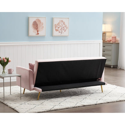 Divano letto matrimoniale pieghevole trasformabile per soggiorno