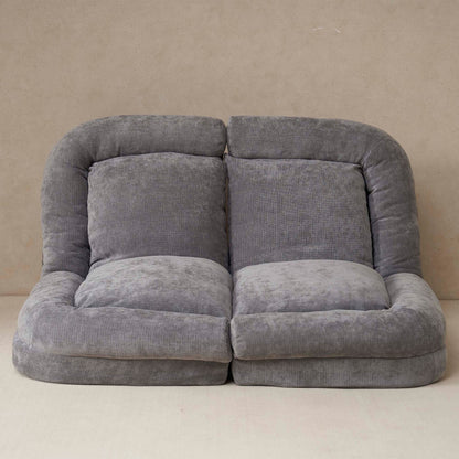 Divano letto matrimoniale trasformabile con funzione pieghevole per opzioni versatili di seduta e riposo