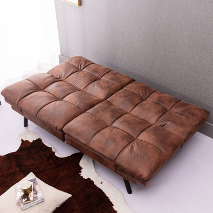 Divano letto futon trasformabile, divano letto pieghevole moderno