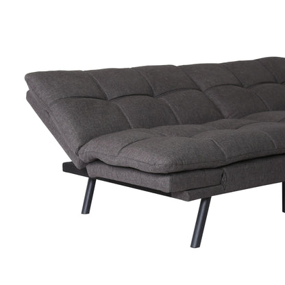 Divano letto futon trasformabile, divano letto pieghevole moderno