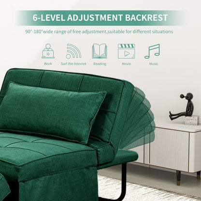 Divano letto trasformabile, poltrona, pouf pieghevole, poltrone reclinabili per soggiorno