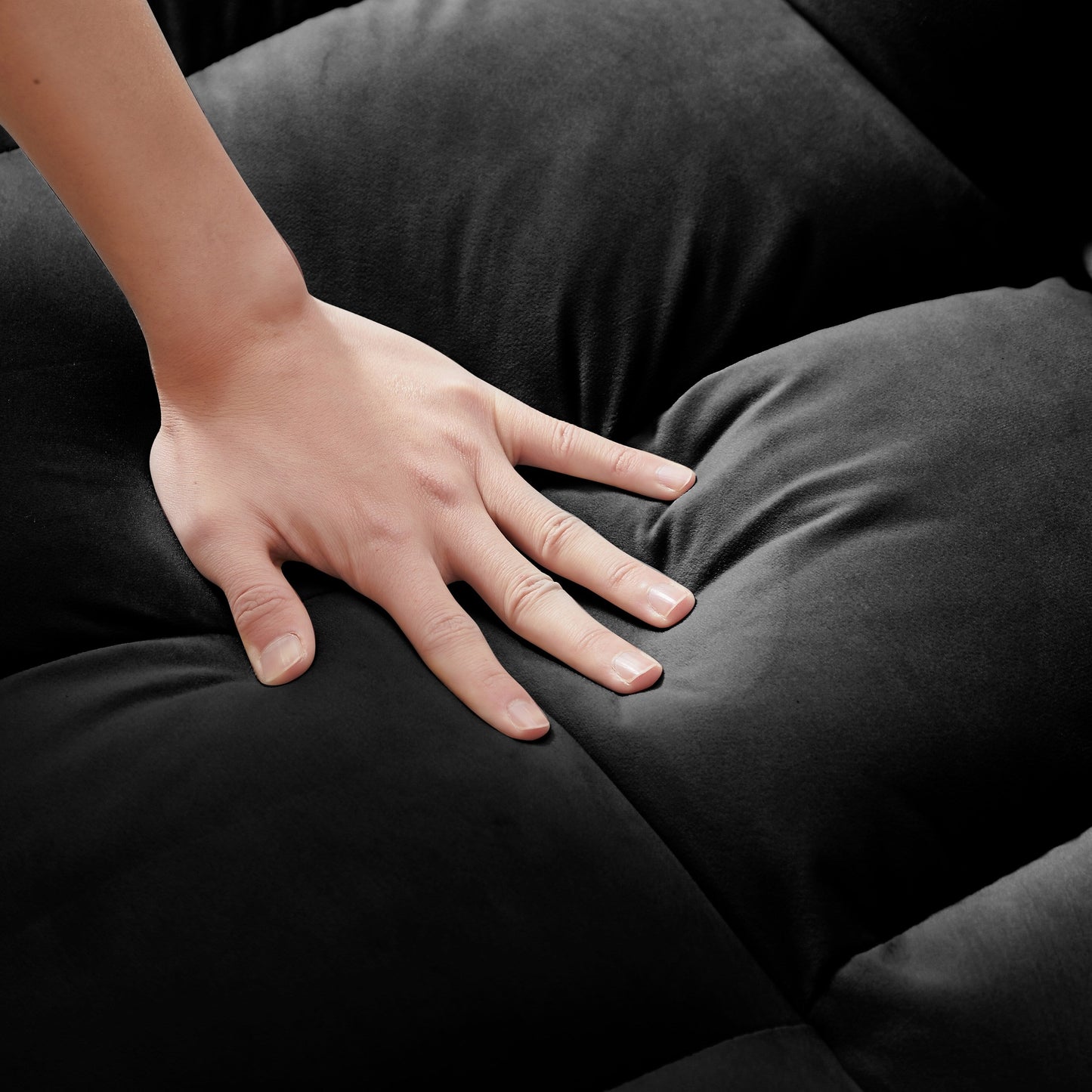 Divano letto trasformabile con schienale regolabile e ruote