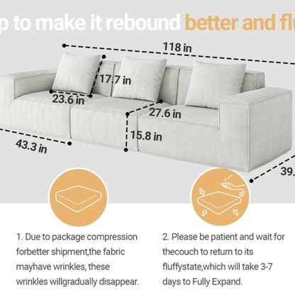 Divano letto trasformabile in Tofu Block