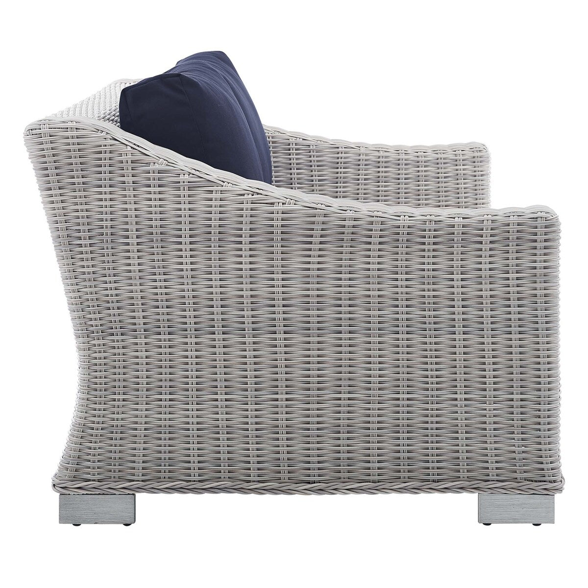 Conway Sunbrella? Set di mobili da esterno in vimini e rattan, 4 pezzi